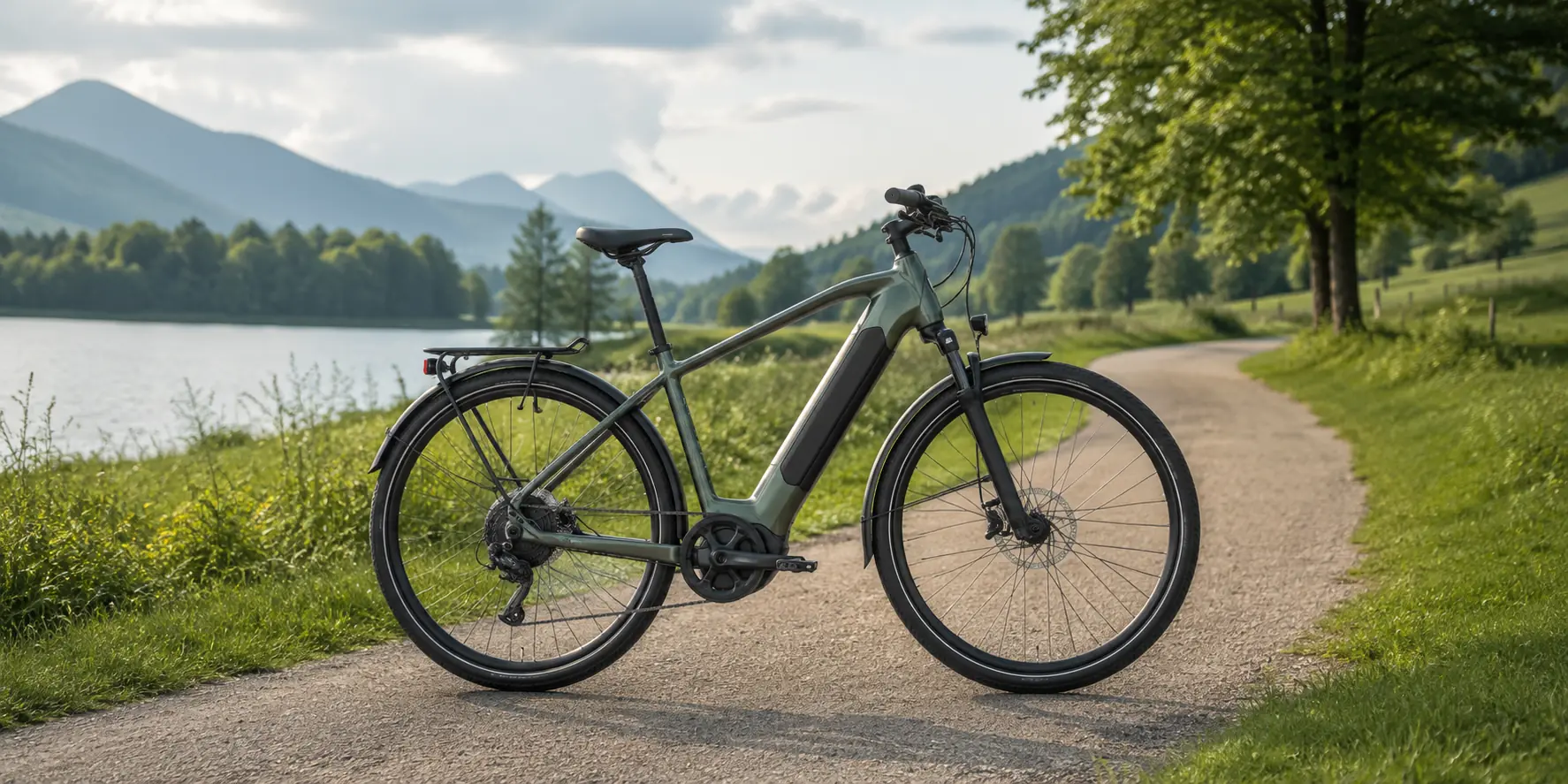 Rowery elektryczne w sklepie rowerowym